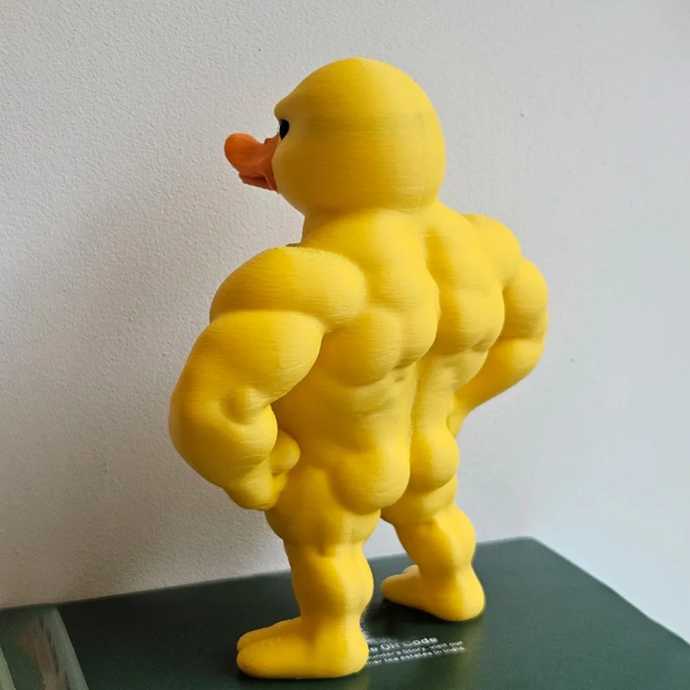 Patung Bebek Berotot - Dekoras - Home Decor Duck ulasan dan harga