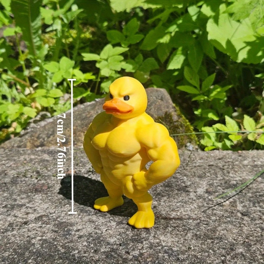 Patung Bebek Berotot - Dekoras - Home Decor Duck ulasan dan harga