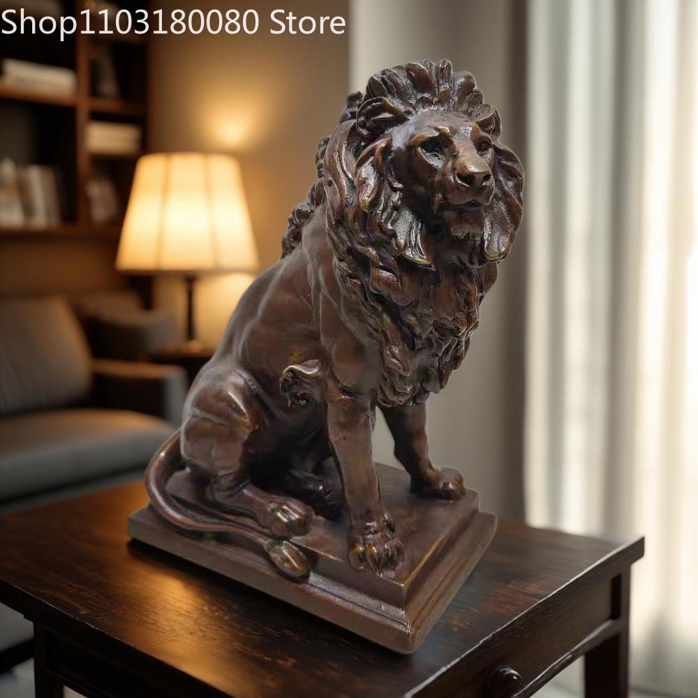 Patung Singa Yehuda Tembaga An - Home Decor Statue ulasan dan harga