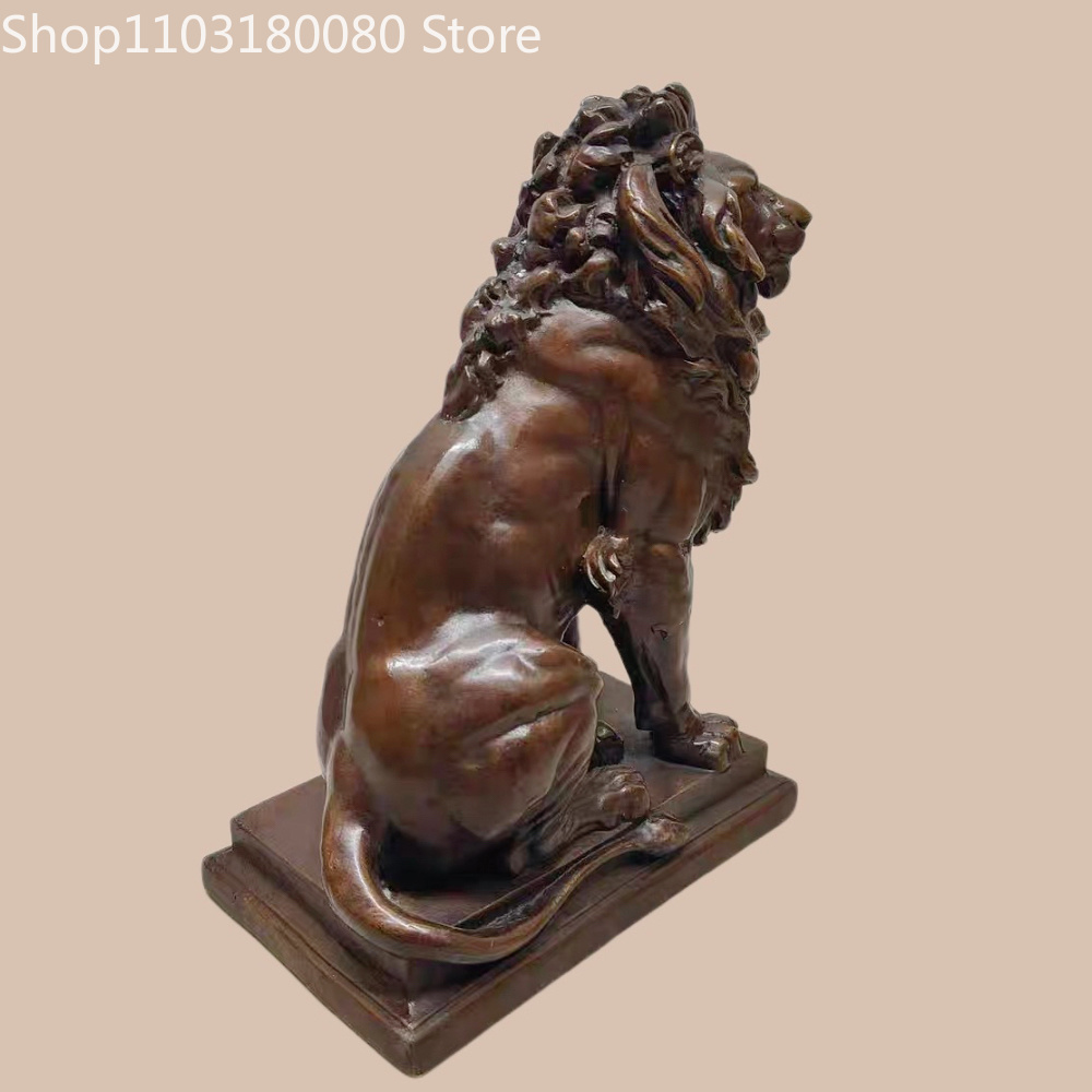 Patung Singa Yehuda Tembaga An - Home Decor Statue ulasan dan harga