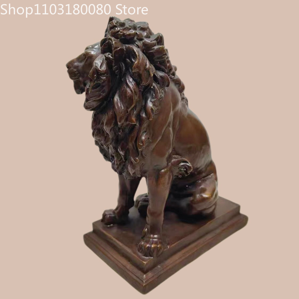 Patung Singa Yehuda Tembaga An - Home Decor Statue ulasan dan harga