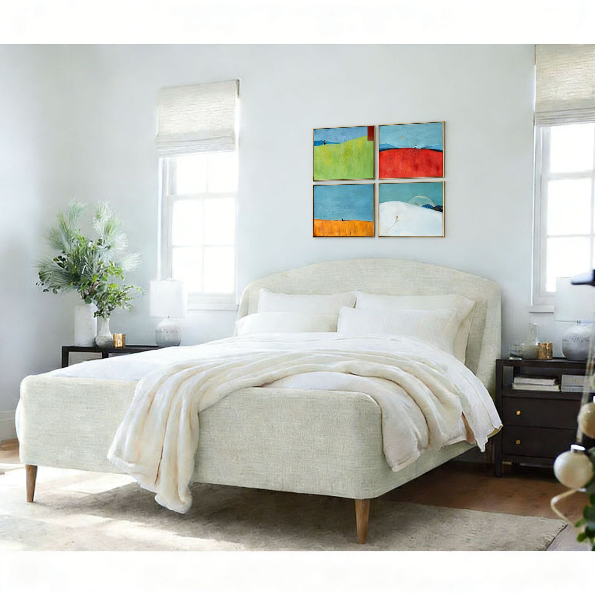 Lukisan minyak asli yang diluk - Abstract Oil Painting ulasan dan harga