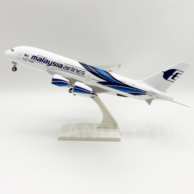Model Pesawat Skala 30CM A380  - Home Decor Malaysia ulasan dan harga