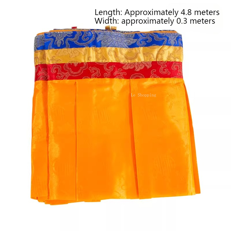 Tirai Gaya Tibet 4.6m Putih/Ku - Home Decor Yellow ulasan dan harga