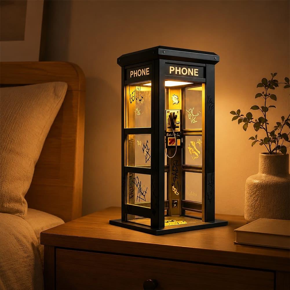 Lampu Meja Bentuk Telepon Kabi - Home Decor Gift ulasan dan harga