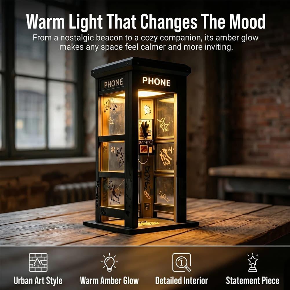Lampu Meja Bentuk Telepon Kabi - Home Decor Gift ulasan dan harga