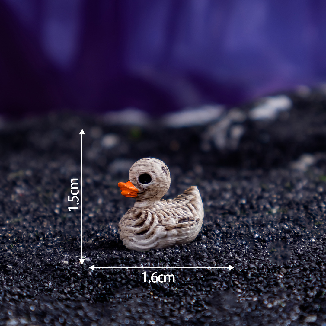 Ornamen Patung Bebek Tengkorak - Home Decor Duck ulasan dan harga