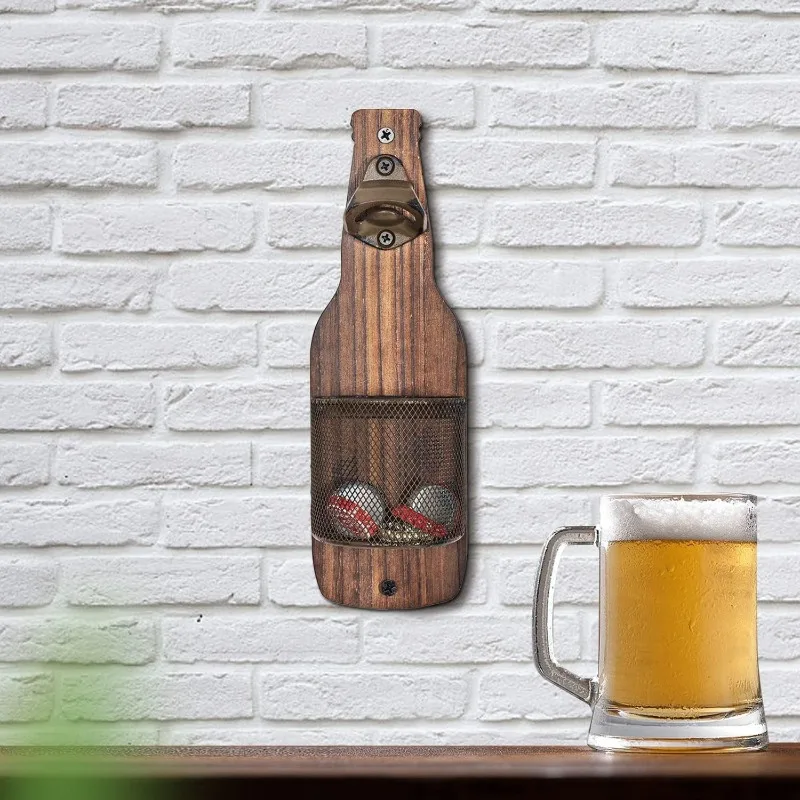 1 Buah Pembuka Botol Kayu Terp - Woven Wall Basket ulasan dan harga