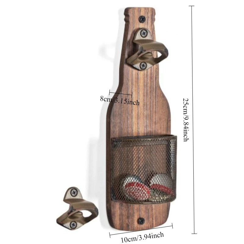 1 Buah Pembuka Botol Kayu Terp - Woven Wall Basket ulasan dan harga