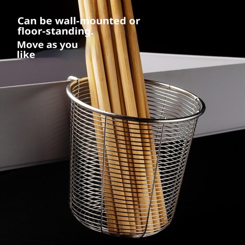 Rak Penyimpanan Sumpit Dapur G - Woven Wall Basket ulasan dan harga