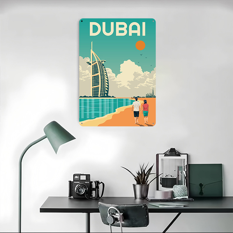 Poster Cetak Perjalanan Dubai  - Home Decor Dubai ulasan dan harga