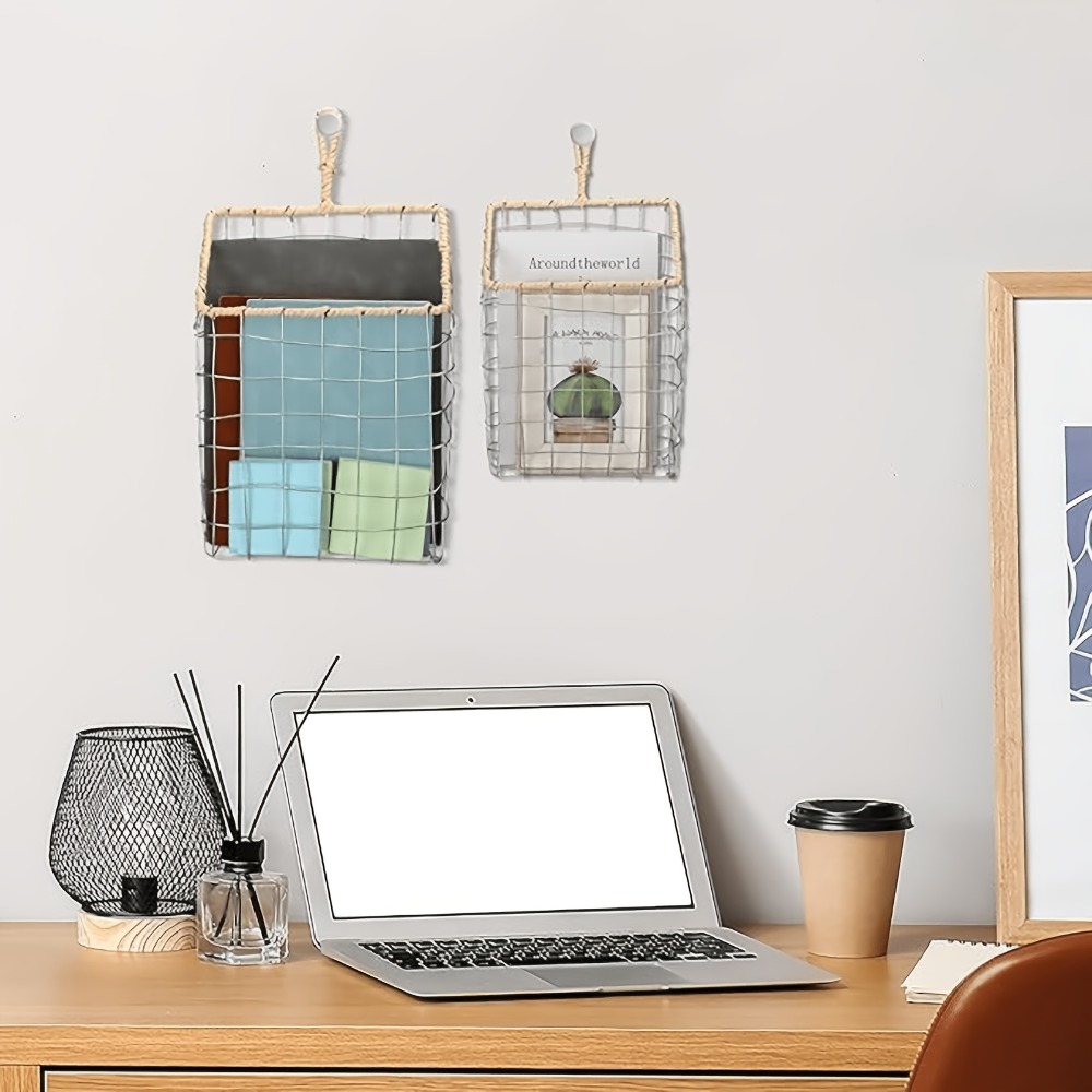 Keranjang Penyimpanan Gantung  - Woven Wall Basket ulasan dan harga