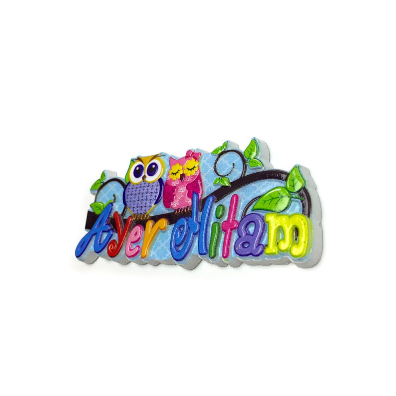 Magnet Kulkas Alfabet Hewan Lu - Home Decor Malaysia ulasan dan harga