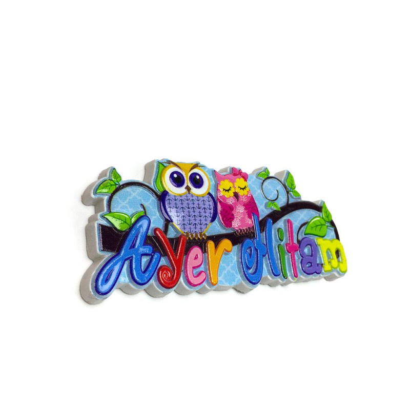 Magnet Kulkas Alfabet Hewan Lu - Home Decor Malaysia ulasan dan harga