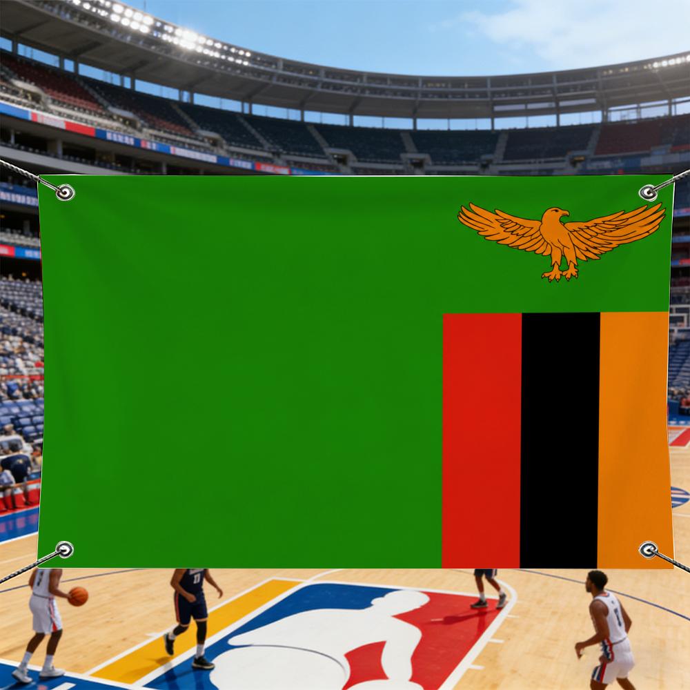 Zambia Bendera Kustom Hiasan D - Home Decor Zambia ulasan dan harga