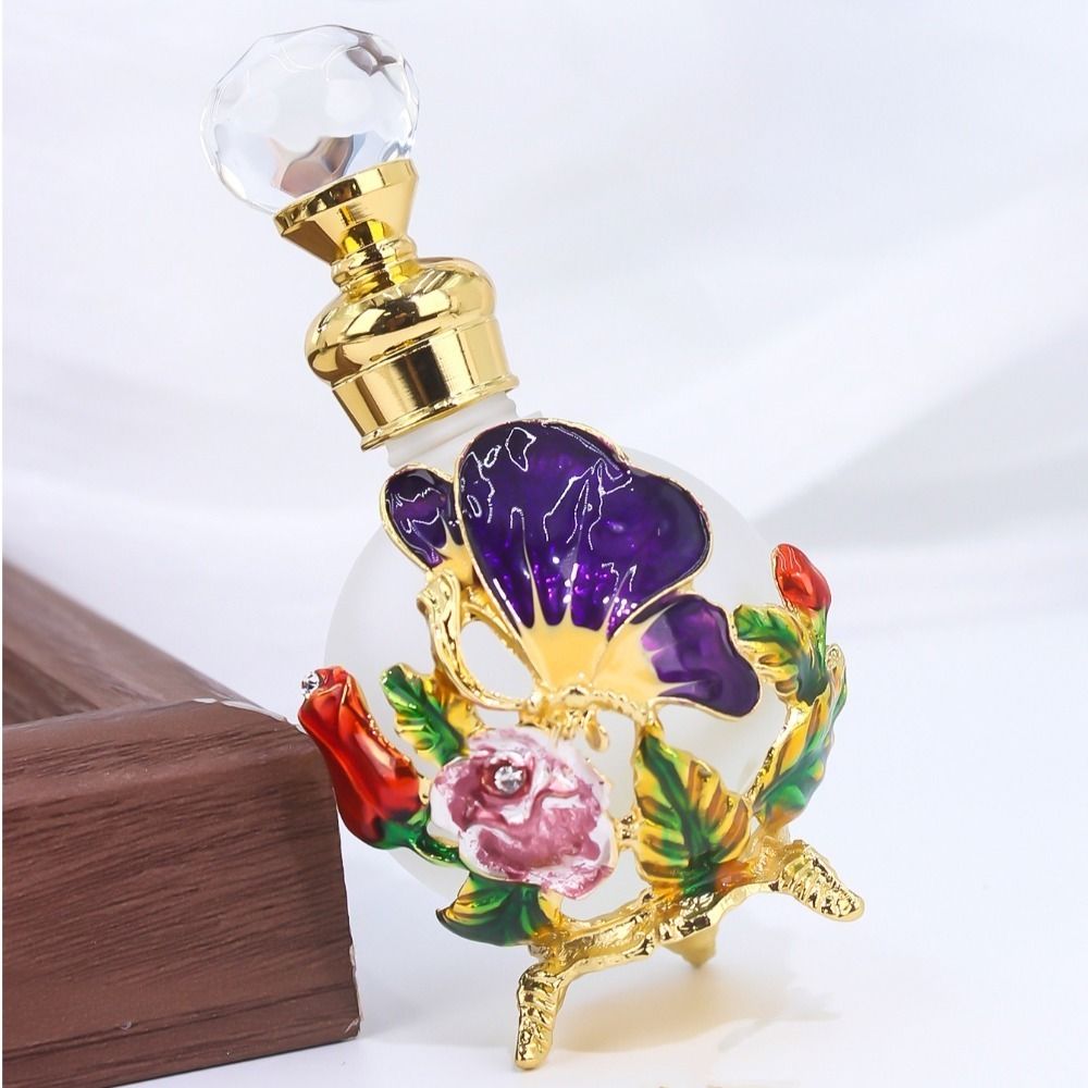 Botol Logam 25ml Vintage Koson - Home Decor Dubai ulasan dan harga