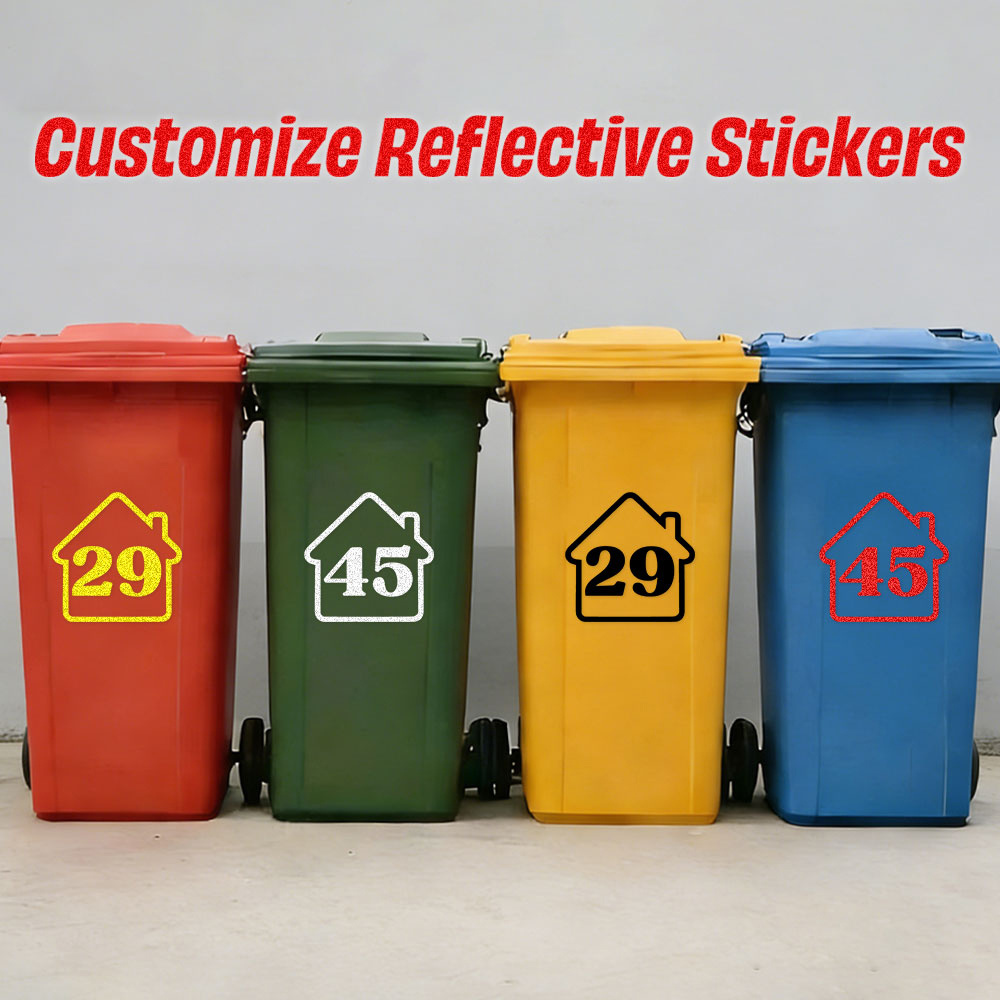 3 Buah Stiker Nomor Rumah Temp - Home Decor Sticker ulasan dan harga
