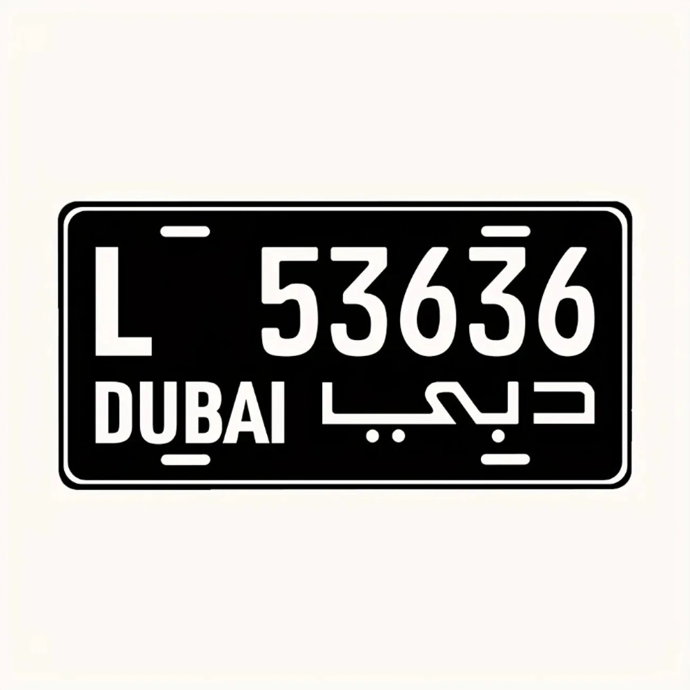 Replika Papan Nama Aluminium G - Home Decor Dubai ulasan dan harga