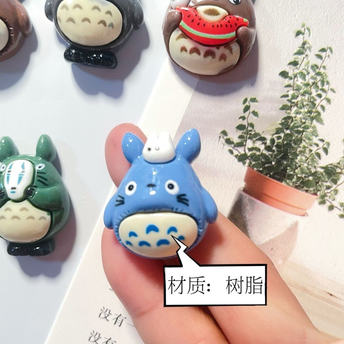 Magnet Kulkas Resin Anime Toto - Home Decor Sticker ulasan dan harga