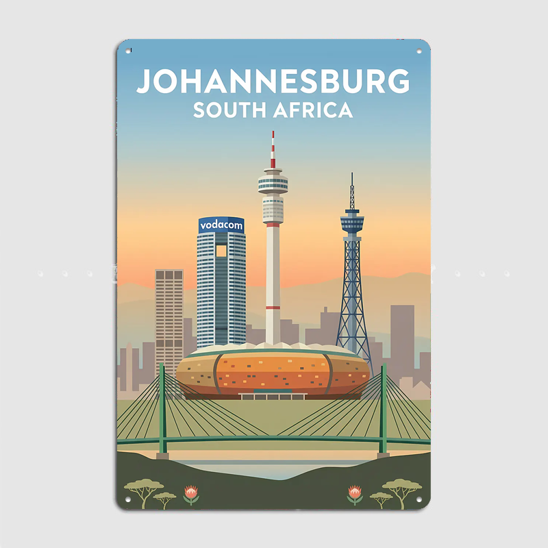Poster Pemandangan Perjalanan  - Home Decor Johannesburg ulasan dan harga