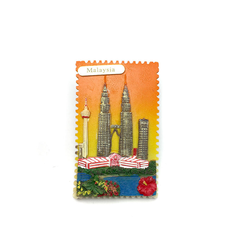Magnet Kulkas Resin 3D Malaysi - Home Decor Malaysia ulasan dan harga